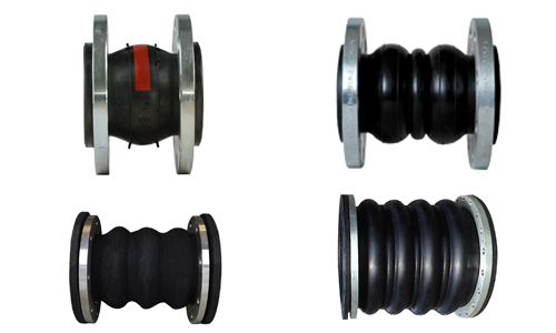 橡膠軟接頭球體數量跟位移量的關系